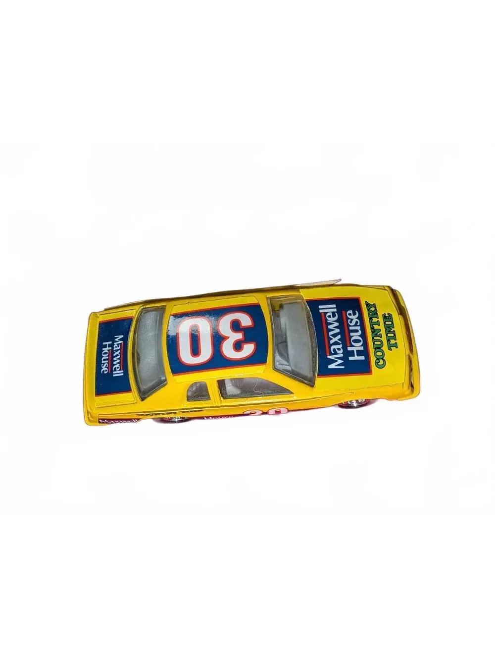 Ertl Maxwell House Country Time Yellow Race Car Toy